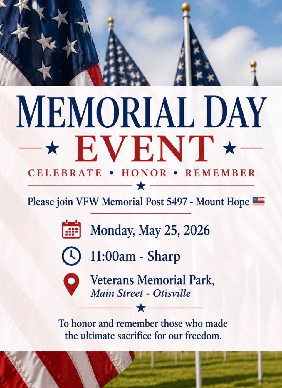 Celebrating Memorial Day